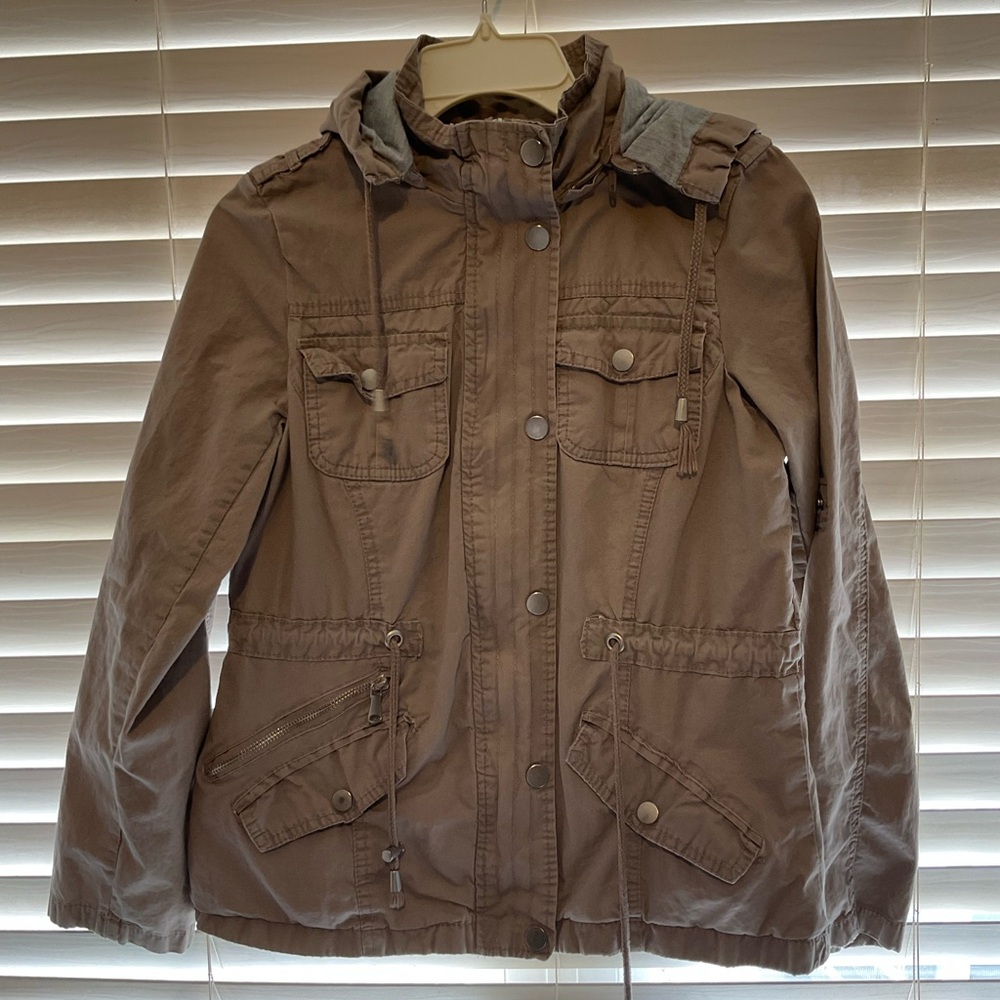 Women’s Tan Military Field Jacket